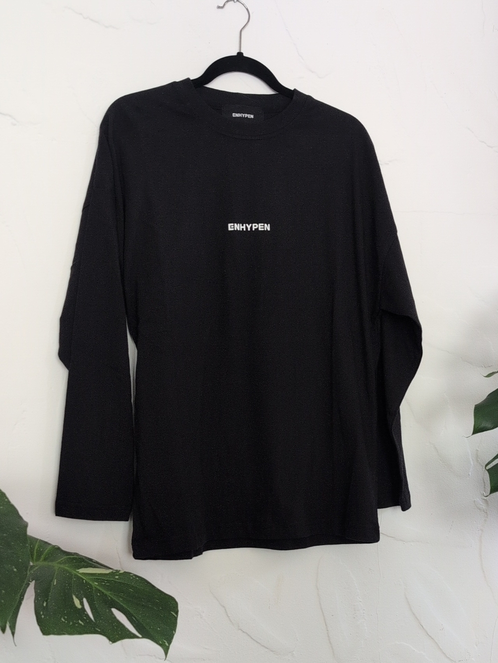 Enhypen L/S Tee 02 Dawn Dusk Black Long Sleeve Medium